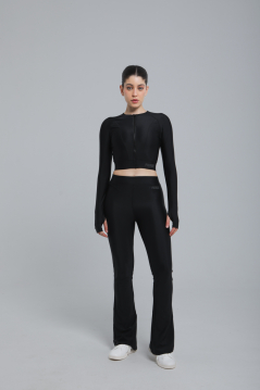 CROP LONG SLEEVES ZIP